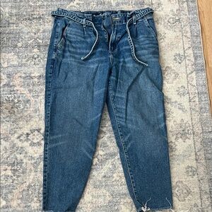 Hollister ultra high rise mom jeans